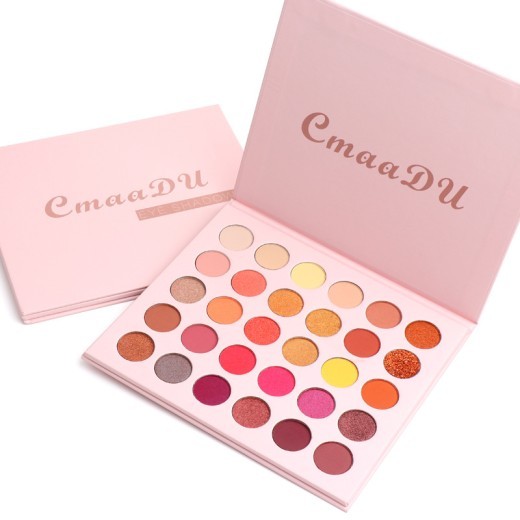 Matte Metal Waterproof Pearl Glitter Eyeshadow Palette