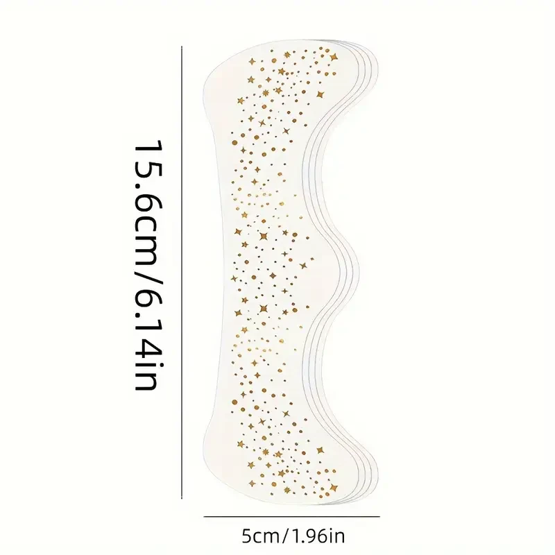 Makeup Patches - Golden - Face Glitter Makeup Speckles