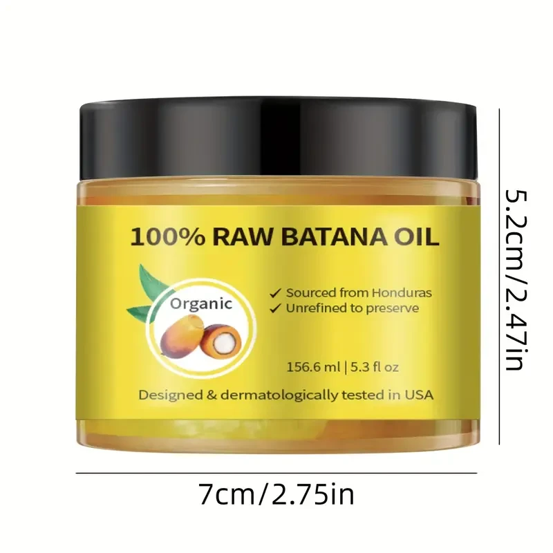 Dr. Sebi Raw Batana Oil, Unrefined Batana Oil Hair Treatment