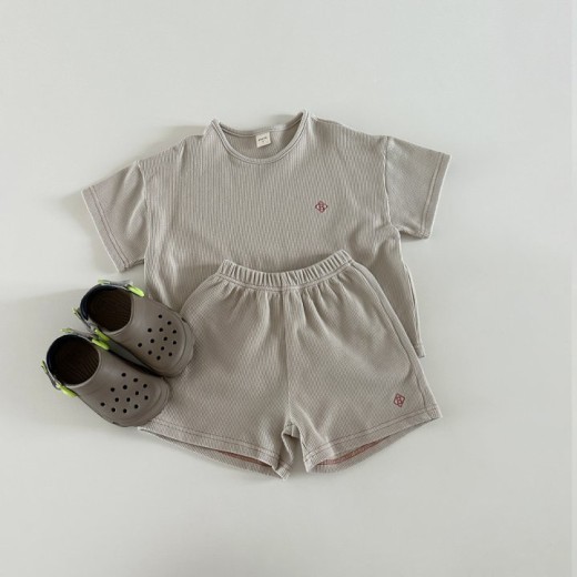 Children Suit Summer Two-piece Set