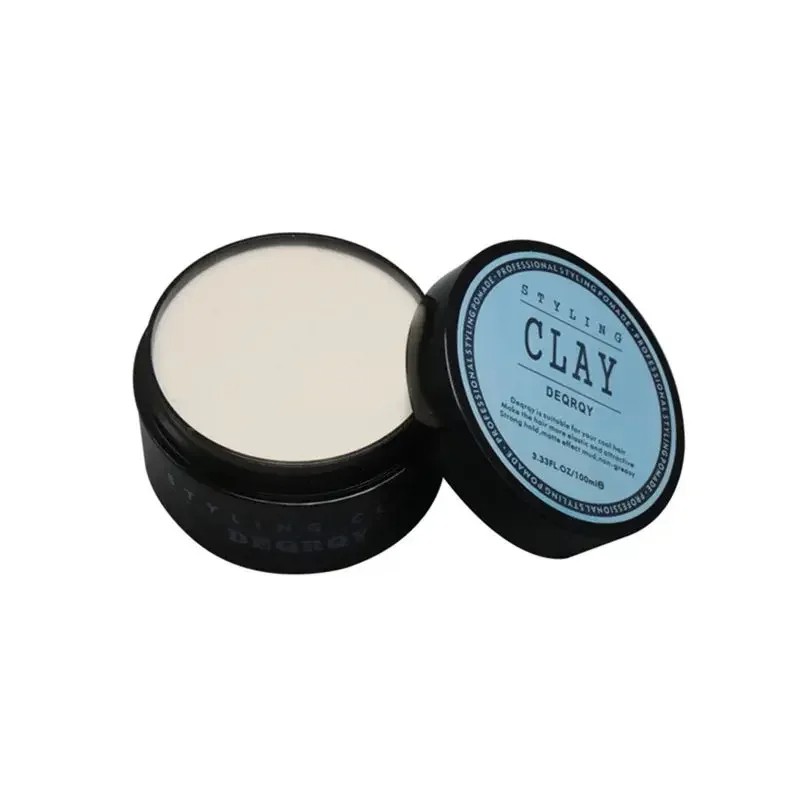 Fashion Matte Finished Hair Styling Clay High Strong Hold, Low Shine Wax for Men, Daily Use