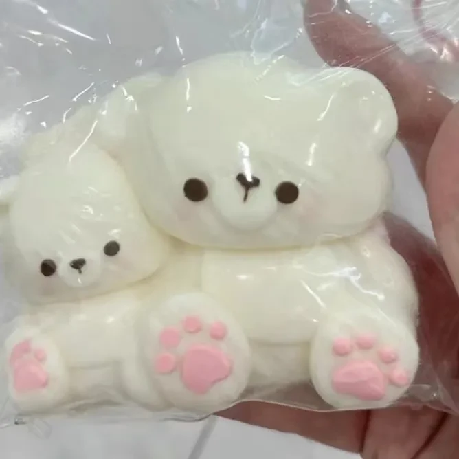 Child Bear Squeezing Toy Silicone Mold