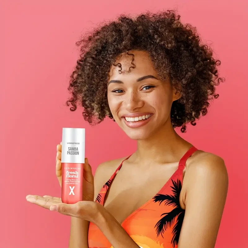 SAMBA PASSION Fresh Floral Delight - Paraben-Free, Crisp Pear & White Cedarwood Scented