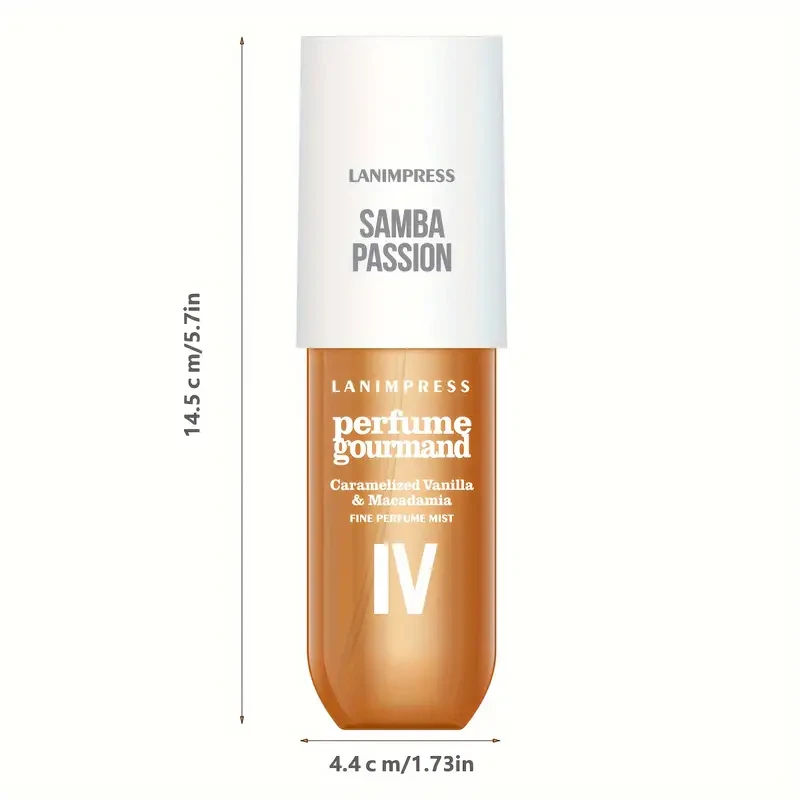 Body&Hair Fragrance Mist - Moisturizing, Alcoholic, Gourmand Fragrance Note