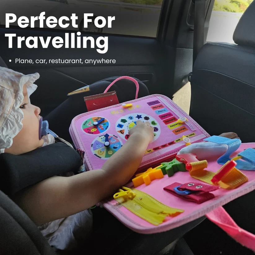 Toddla Montessori Busy Board