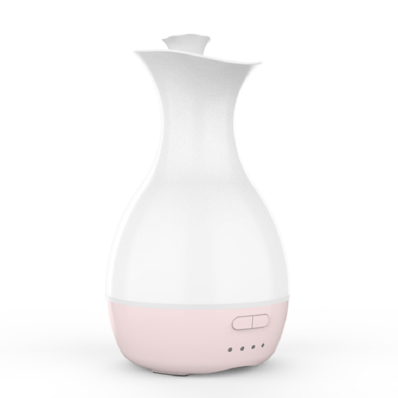 200ML Ultrasonic Air Humidifier Flower Arrangement Aroma Essential Oil Diffuser With Colorful Night Light For Home Office
