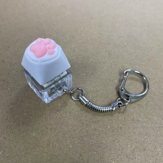 New Decompression Button Game Electronic Same Sounding Keychain Press Sound Pendant Toy