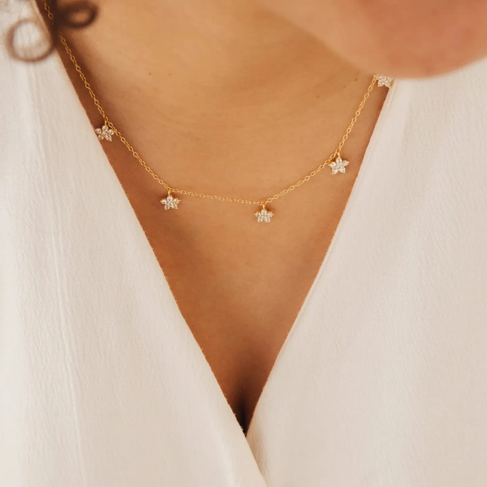 All-matching Graceful Simple Necklace Women