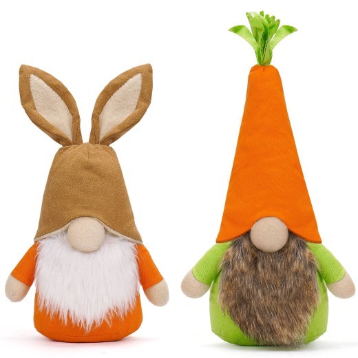 Easter Doll Radish Rabbit Hat Cute Doll Decoration