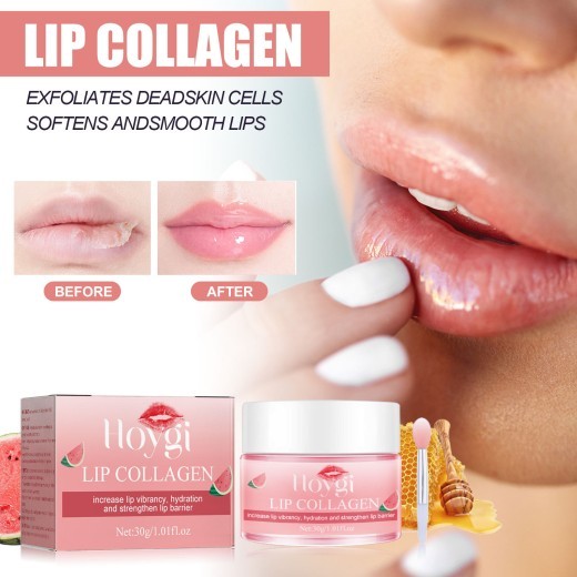 Watermelon Flavor Lip Balm Hydrating Freeze-dried Cracking