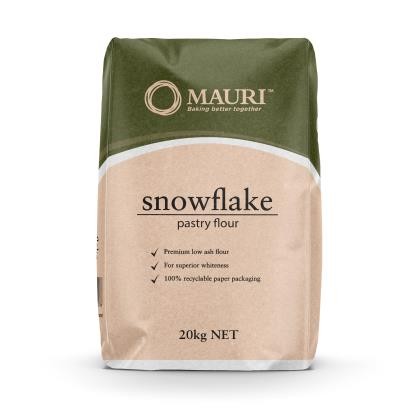 Flour Pastry Snowflake