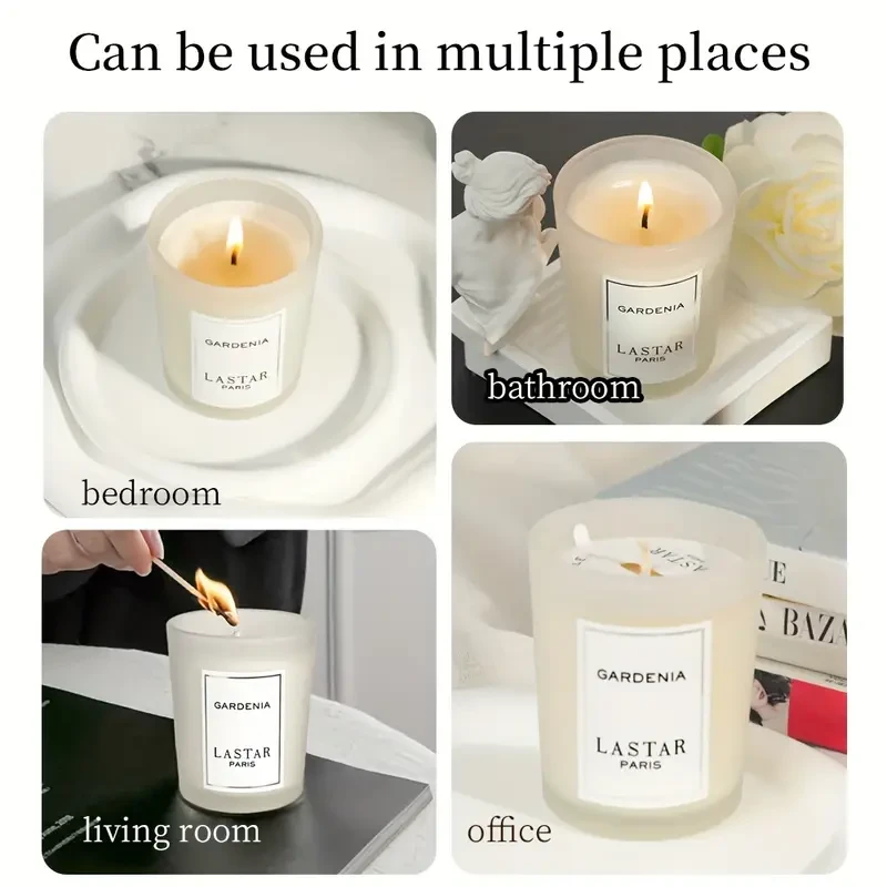 Gardenia Scented Soy Wax Candle