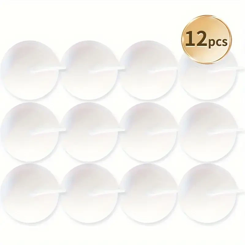 12pcs White Floating Candles