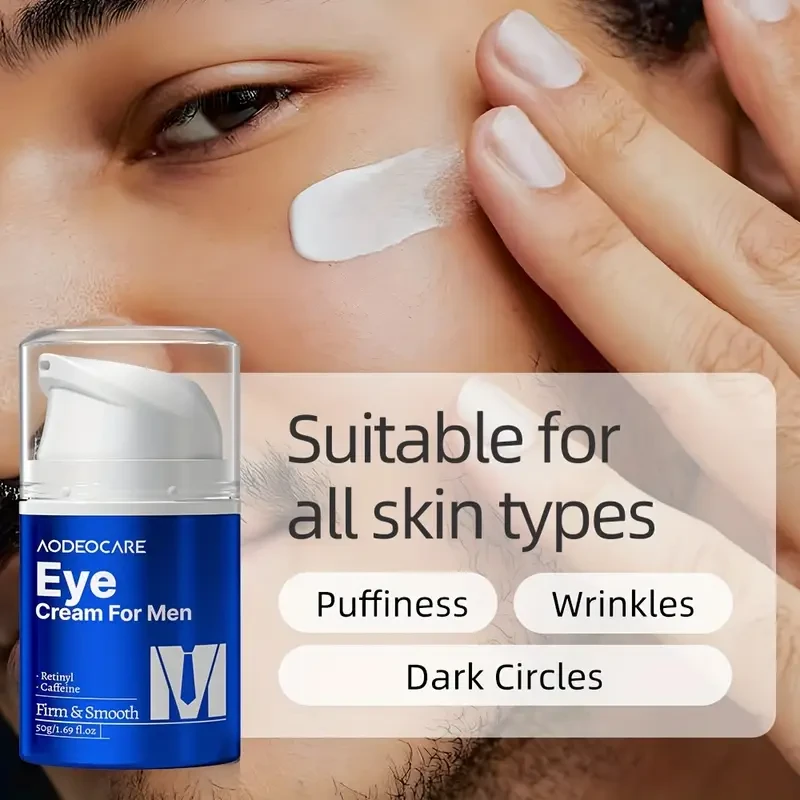 AODEOCARE Men'S Eye Cream with Caffeine, 50g