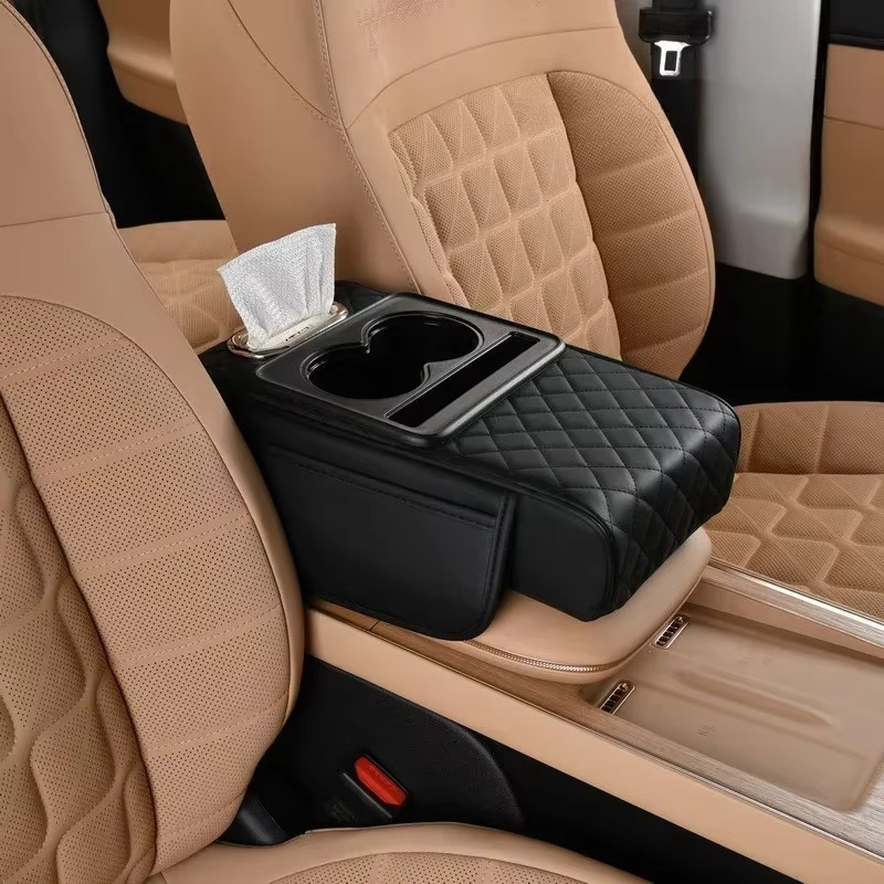 Integrated Pressurized Multifunctional Car Armrest Heightening Pad
