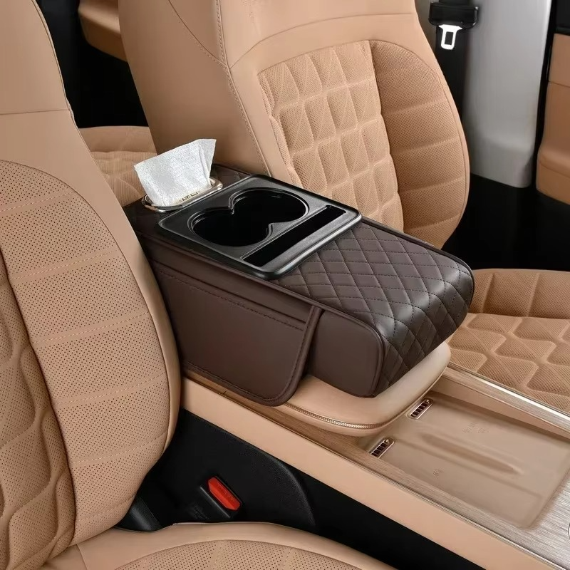 Integrated Pressurized Multifunctional Car Armrest Heightening Pad