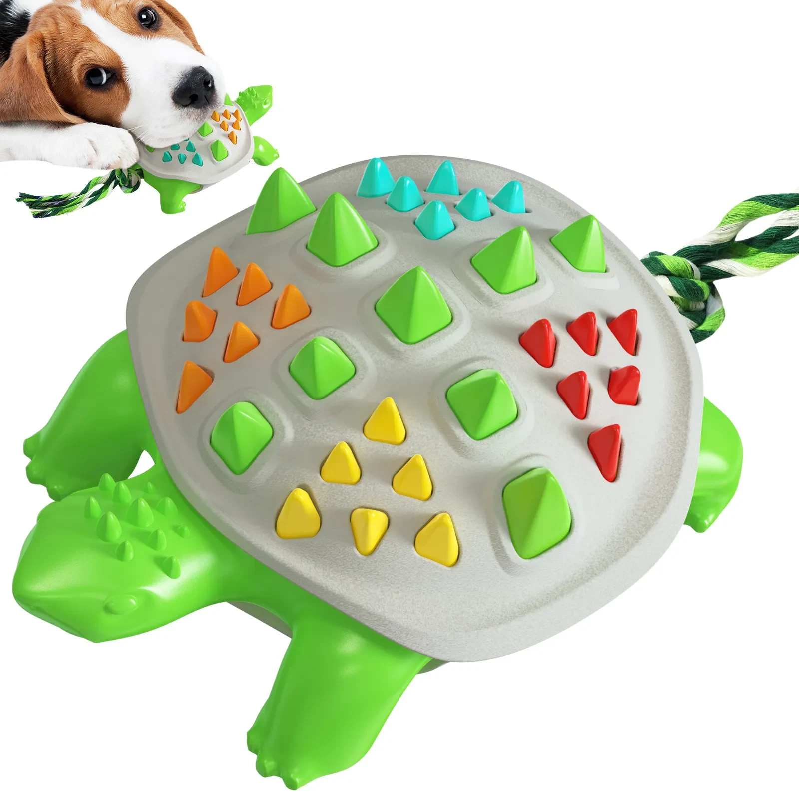 Colorful God Tortoise Dog Molar Stick