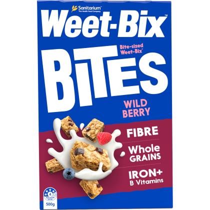 Weetbix Wild Berry Bites