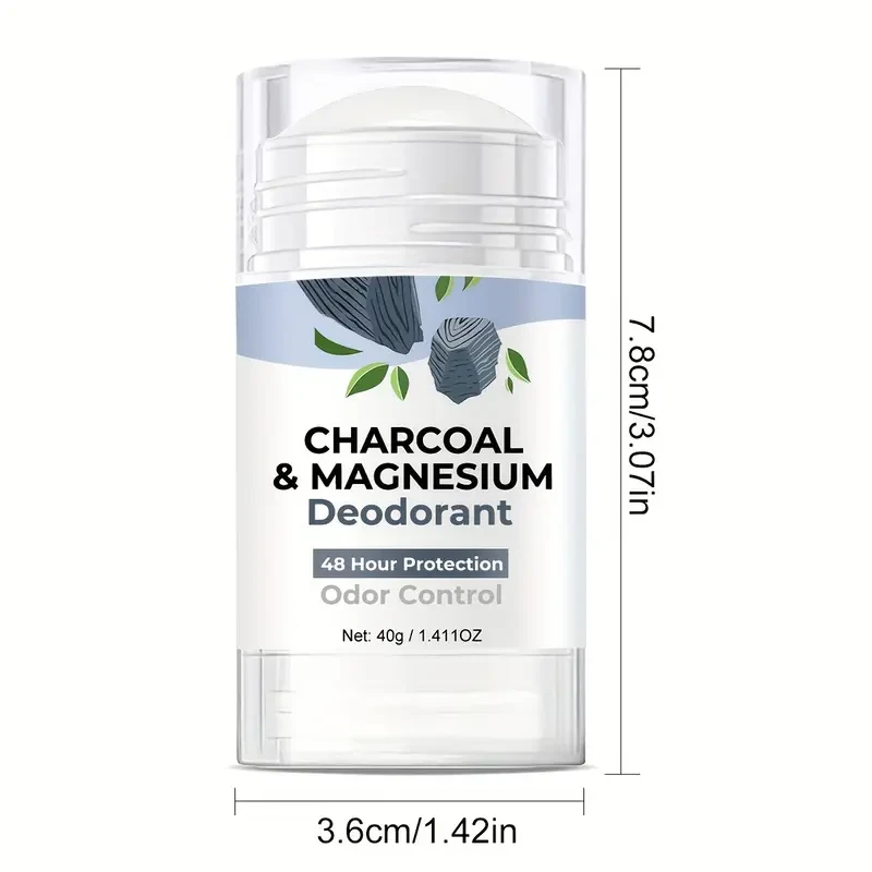 Charcoal & Magnesium Deodorant Stick