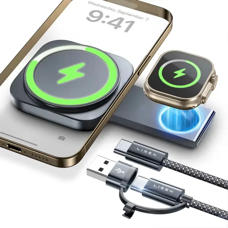 LISEN Third Generation Magnetic Wireless Charger Base