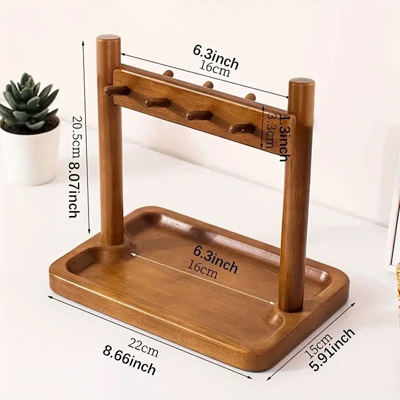 Modern Wooden Key Holder Rack