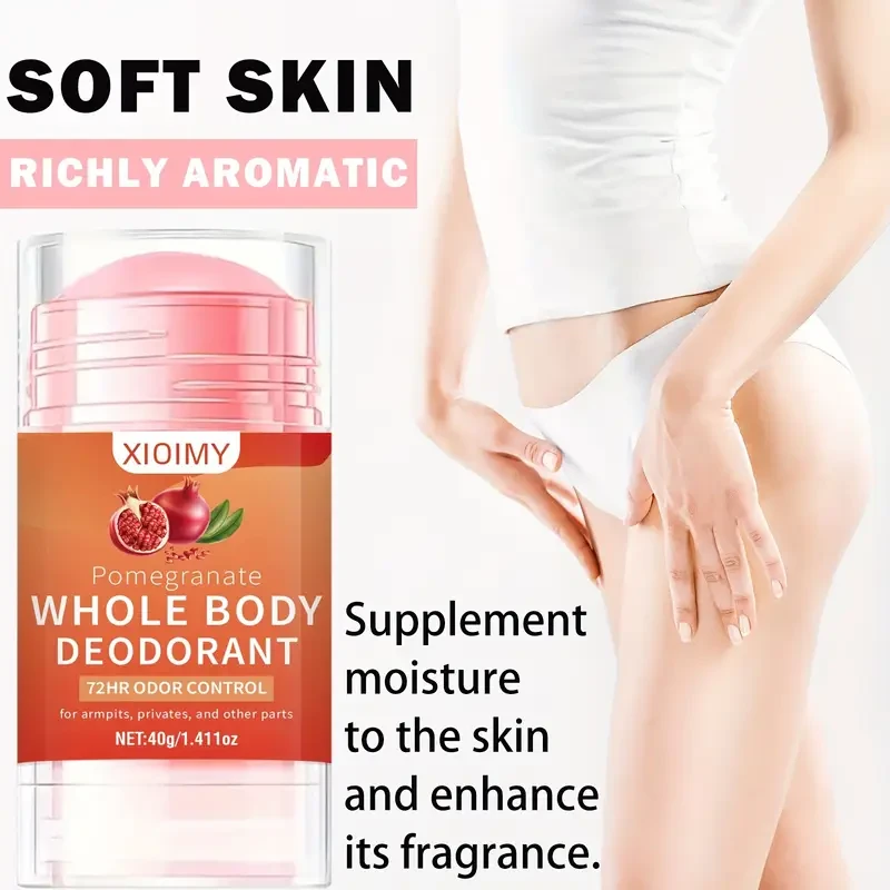 Xioimy Pomegranate & Lavender Deodorant Cream - 40g