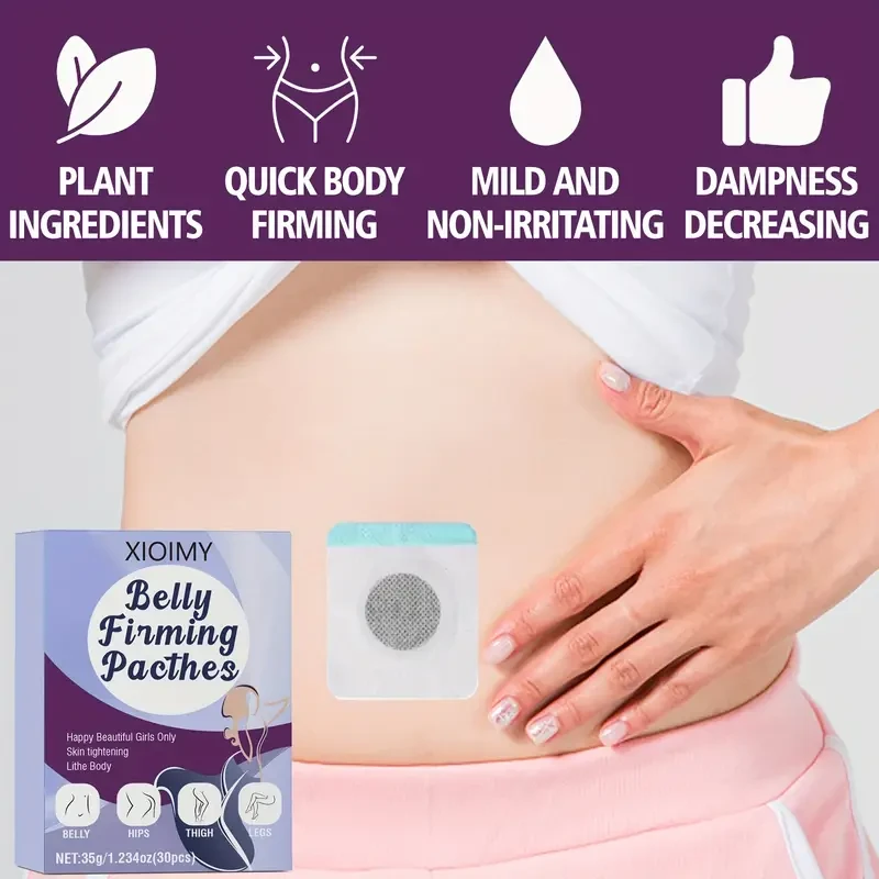 60pcs XIOIMY Belly Firming Patches