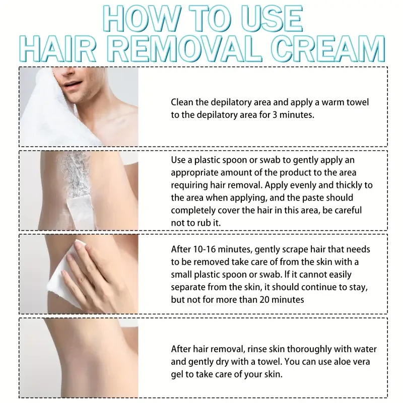 XIOIMY Unisex Body Hair Removal Cream