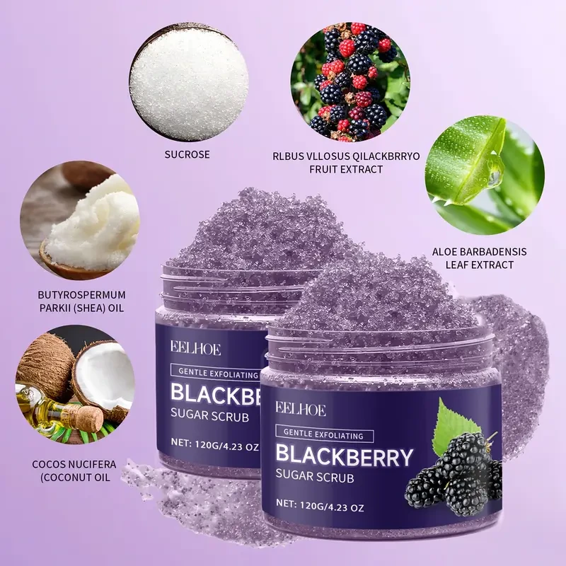 EELHOE Blackberry Sugar Scrub