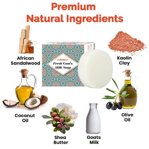 Gentle face cleansing Goat milk soap handmade soap