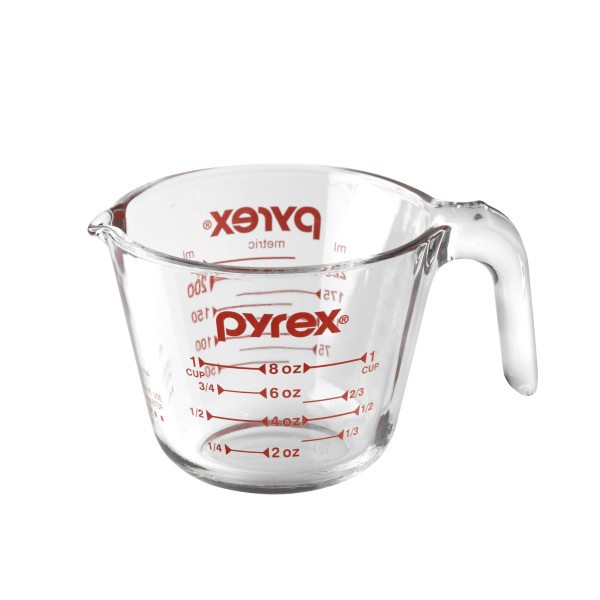 1 Cup Measuring Jug 250ml  - Pyrex