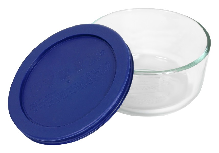 Simply Store 2 Cup Round Container with Blue Lid - Pyrex