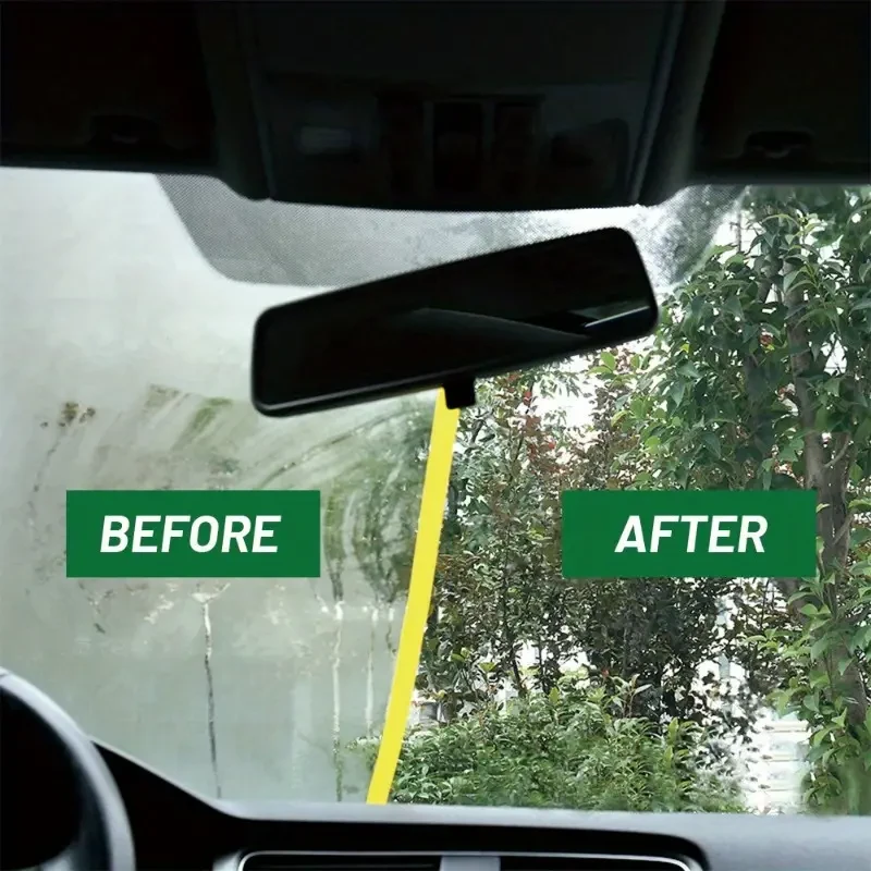 Car Anti-Fog Wipes - Clear View for Windshield, Mirrors & Glasses