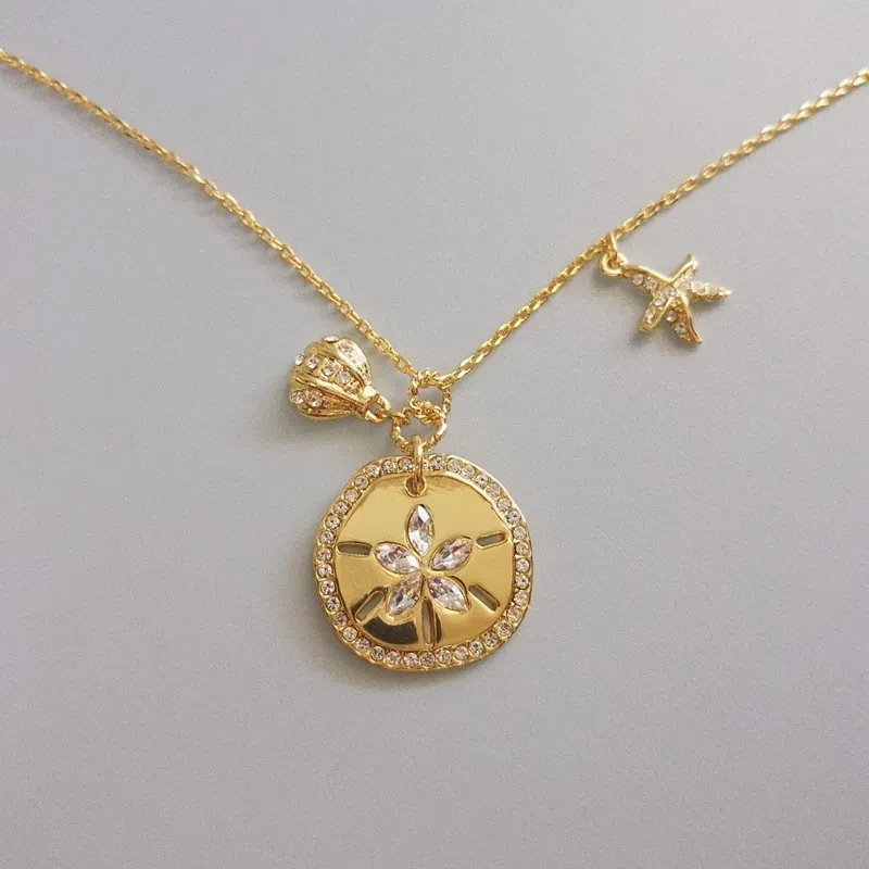 Popular necklace female clavicle chain