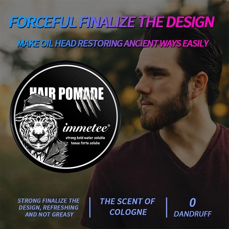 Perfume Hair Wax Professional Hair Gel Pomade