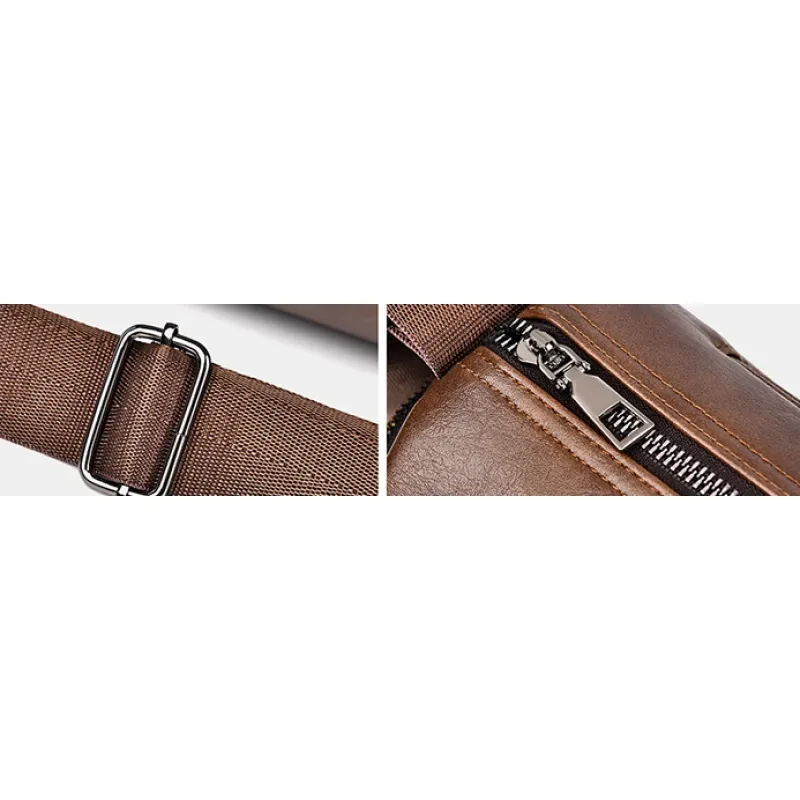 Men's Large Capacity Waterproof Crossbody Bag Fashion