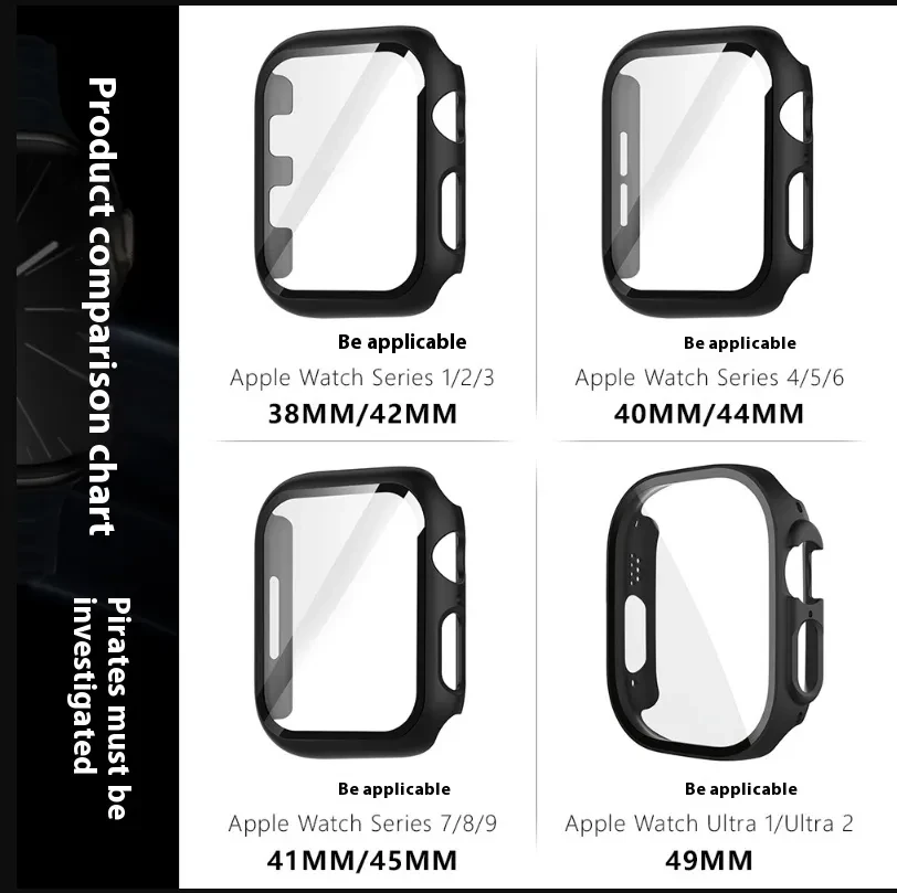 PC Tempered Film Watch Case