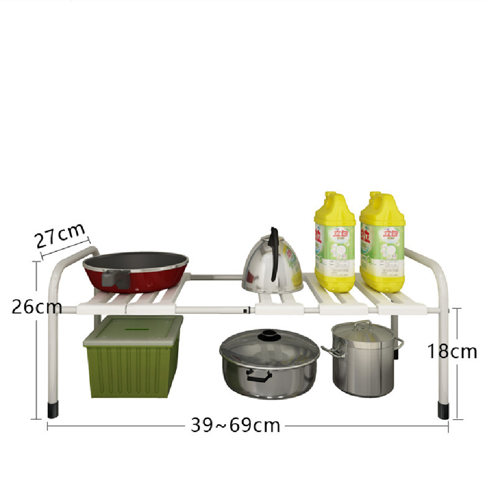 Kitchen Supplies Retractable Shelf