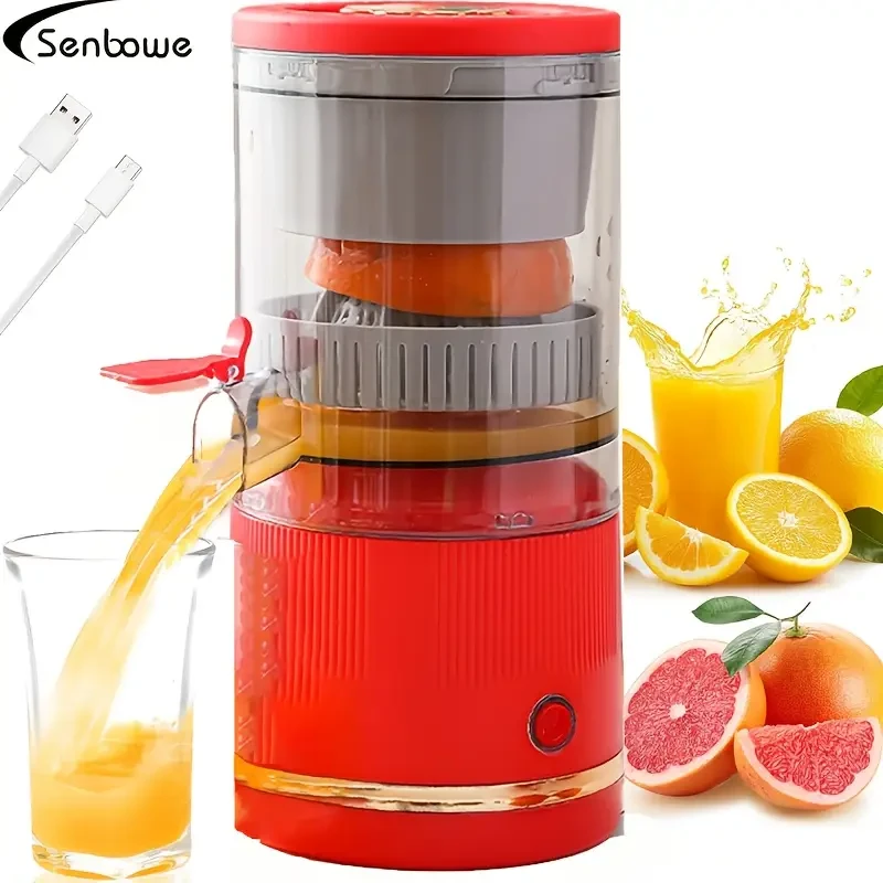 SENBOWE Portable USB - Rechargeable Citrus Juicer