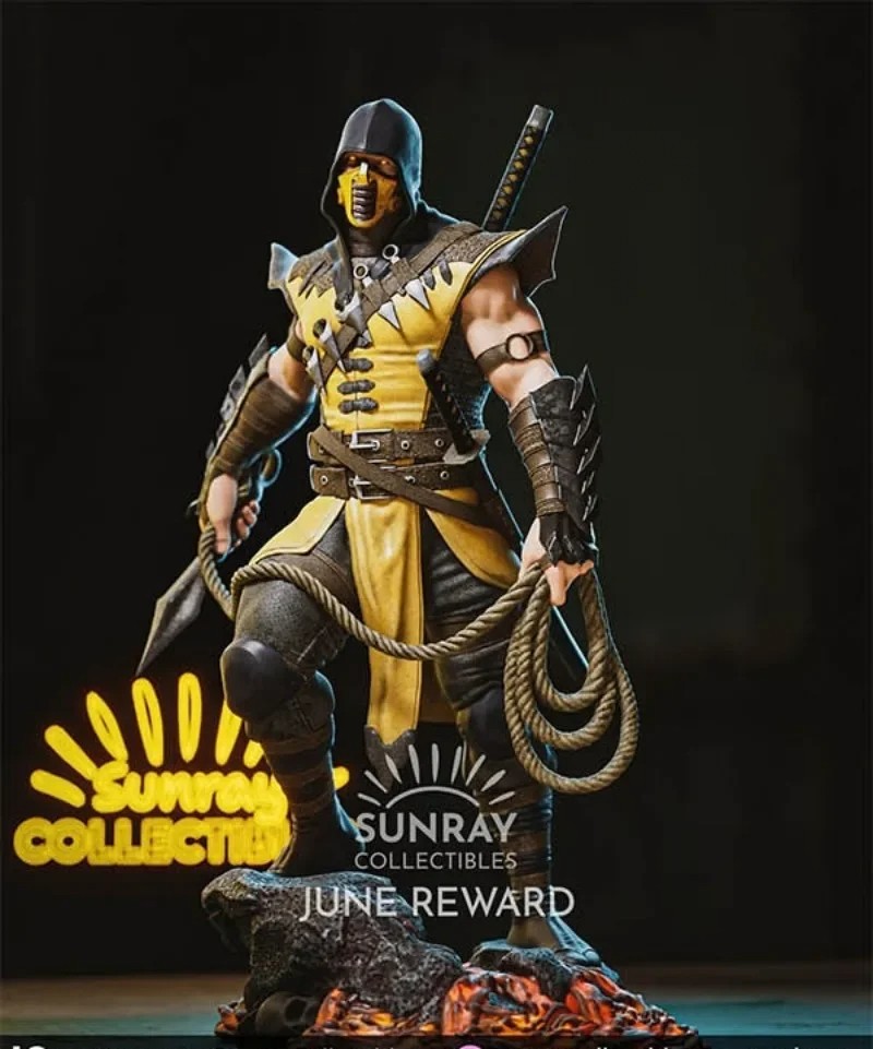 1/24 Resin Figure Model Kit Game Character Miniature Sculpture