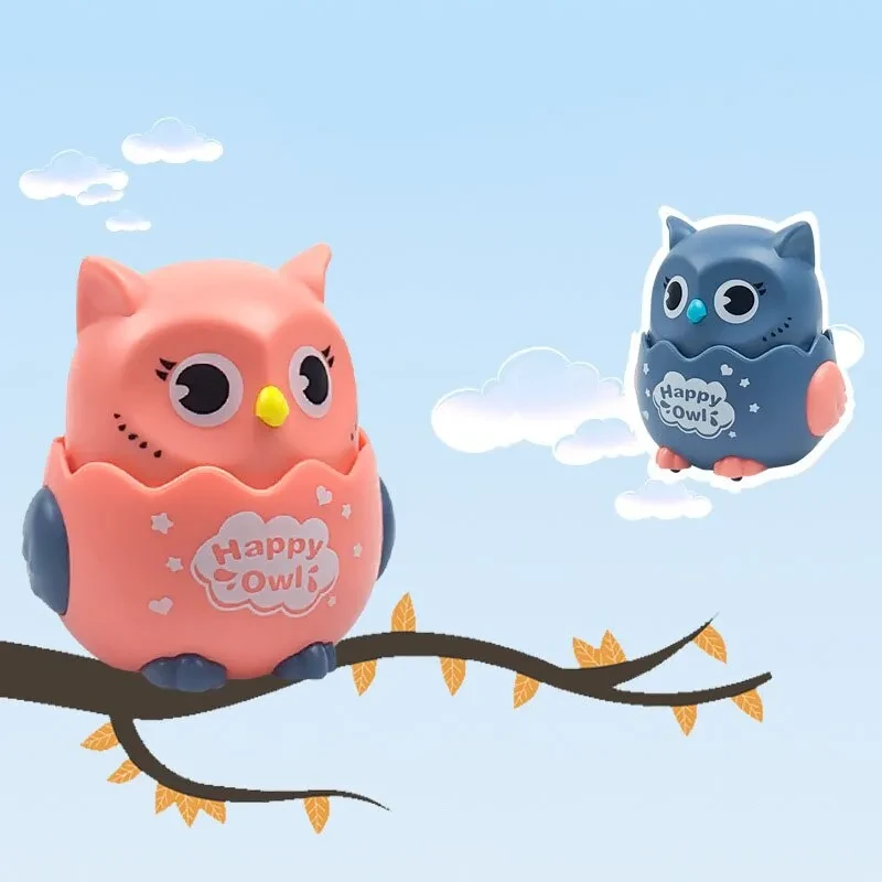 Explosive Children's Toy Press Sliding Owl
