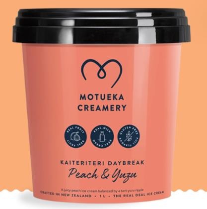 Ice Cream Peach & Yuzu