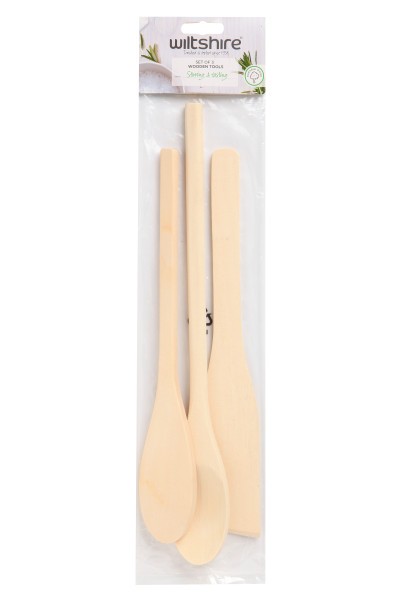 Classic Utensils Wood Set 3  - Wiltshire