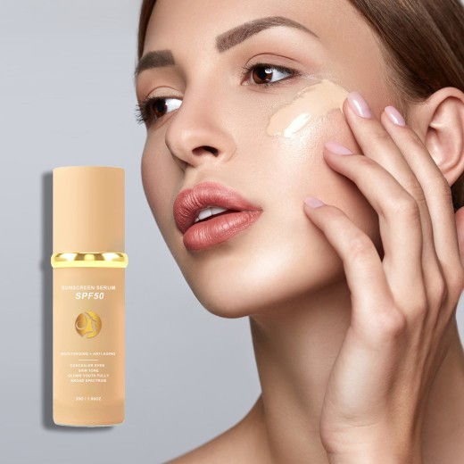 Brightening Skin Color Naturally Moisturizing Concealing Foundation