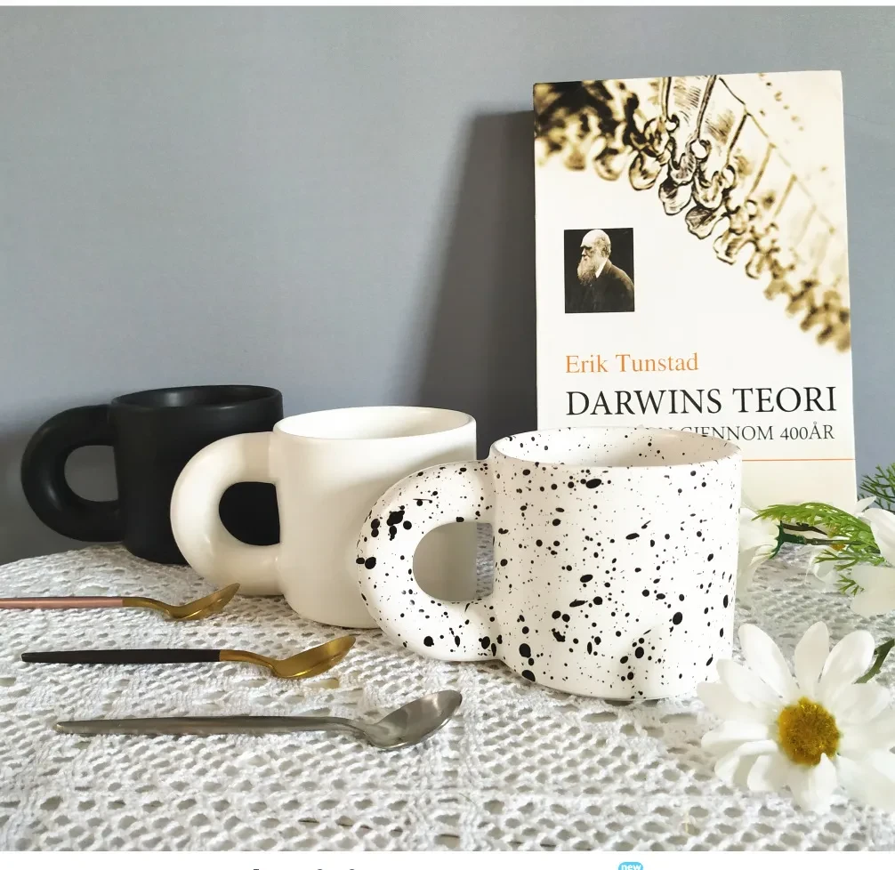 Nordic Hand Kneaded Ink Mug