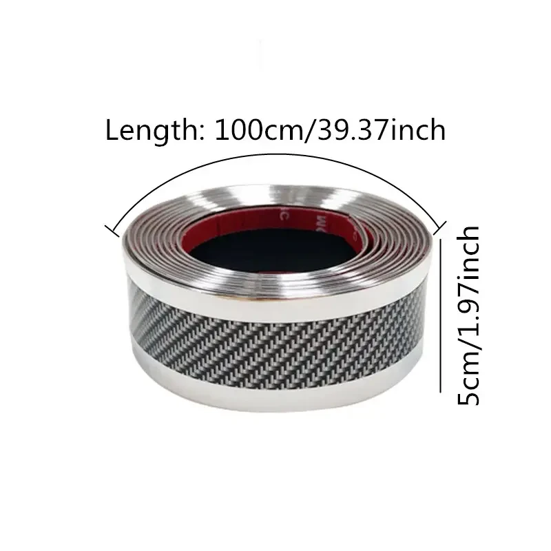 PVC Car Door Sill Protector Tape - Scratch-Resistant Entry Guard Trim (4-Piece Set)