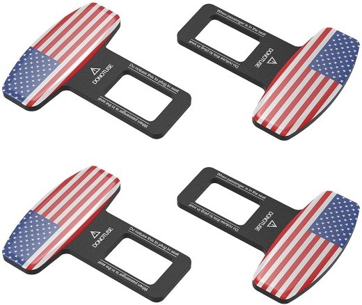 Carbon Fiber Aluminum Alloy Car Seat Belt Clip