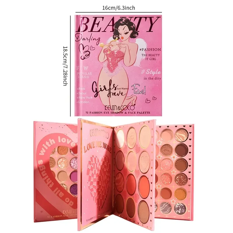 KEVIN&COCO 72 Color Book