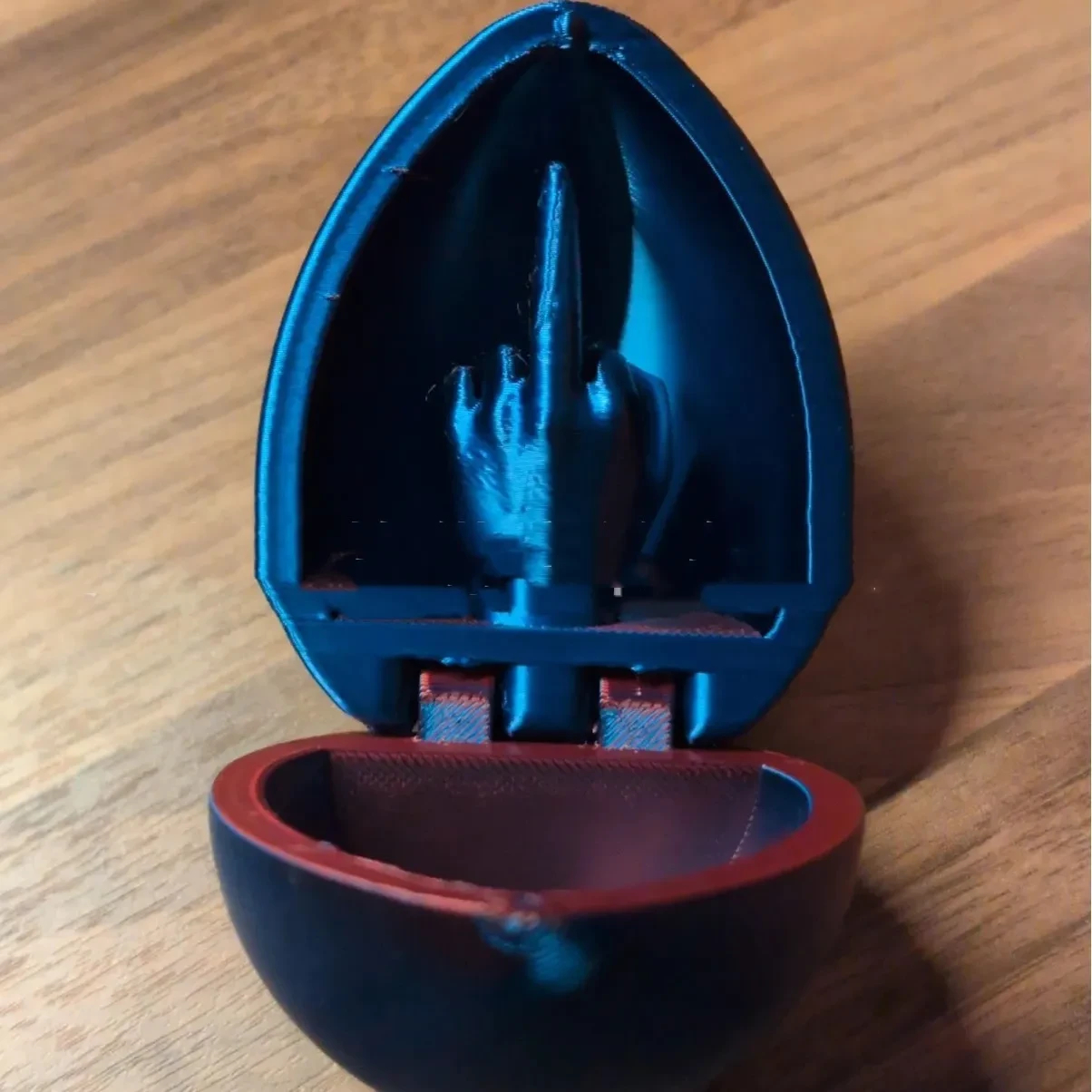 Surprise Middle Finger Egg