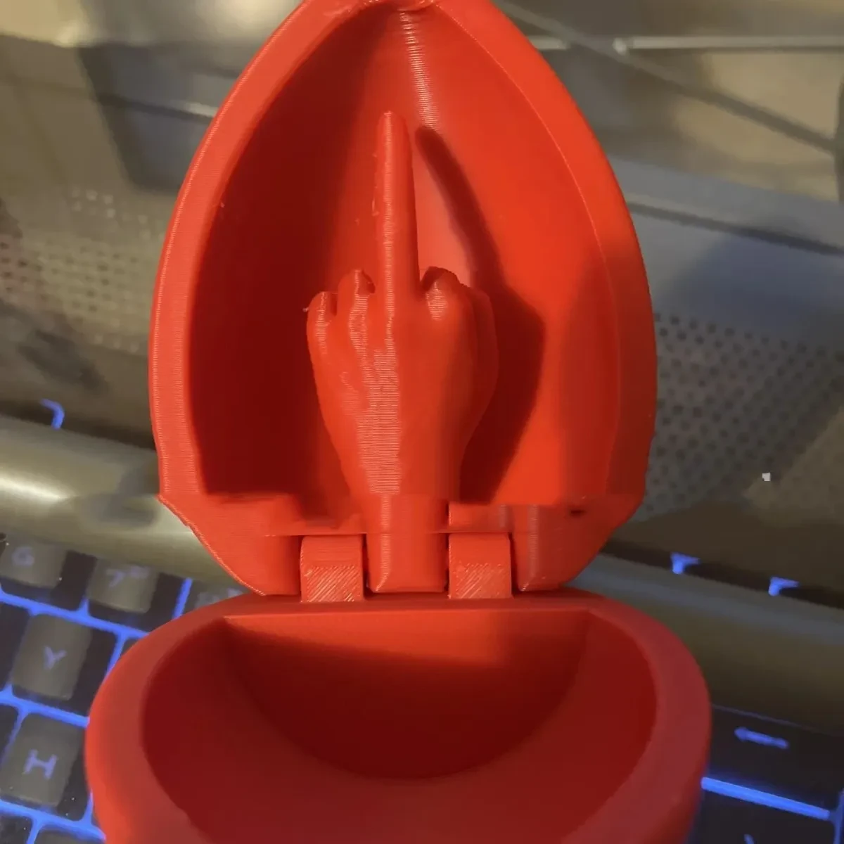 Surprise Middle Finger Egg